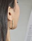 Avril Gold Hoops
