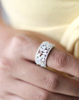 Milky Stone Ring