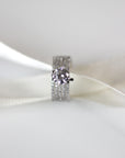 5 Line Solitaire Ring