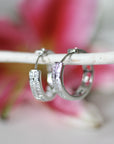 Duo Studded Hoops