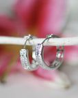 Duo Studded Hoops