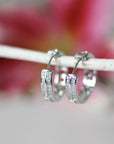 Duo Studded Hoops