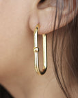 Avril Gold Hoops