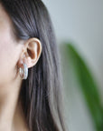 Duo Studded Hoops
