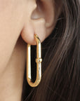 Avril Gold Hoops