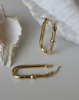 Avril Gold Hoops