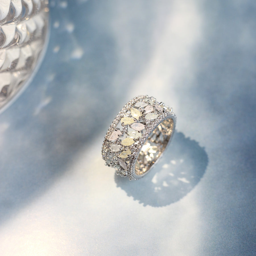 Milky Stone Ring