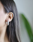 Duo Studded Hoops